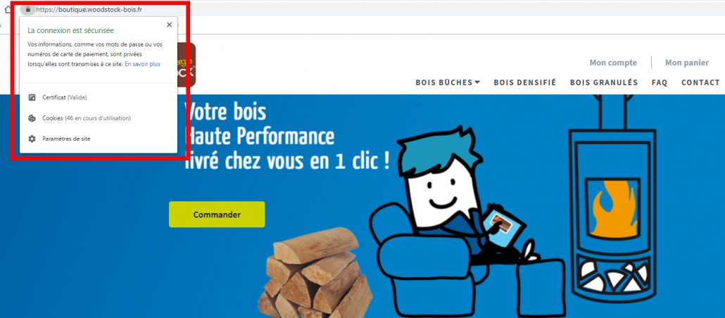 Arnaques sur le web - chauffage au bois