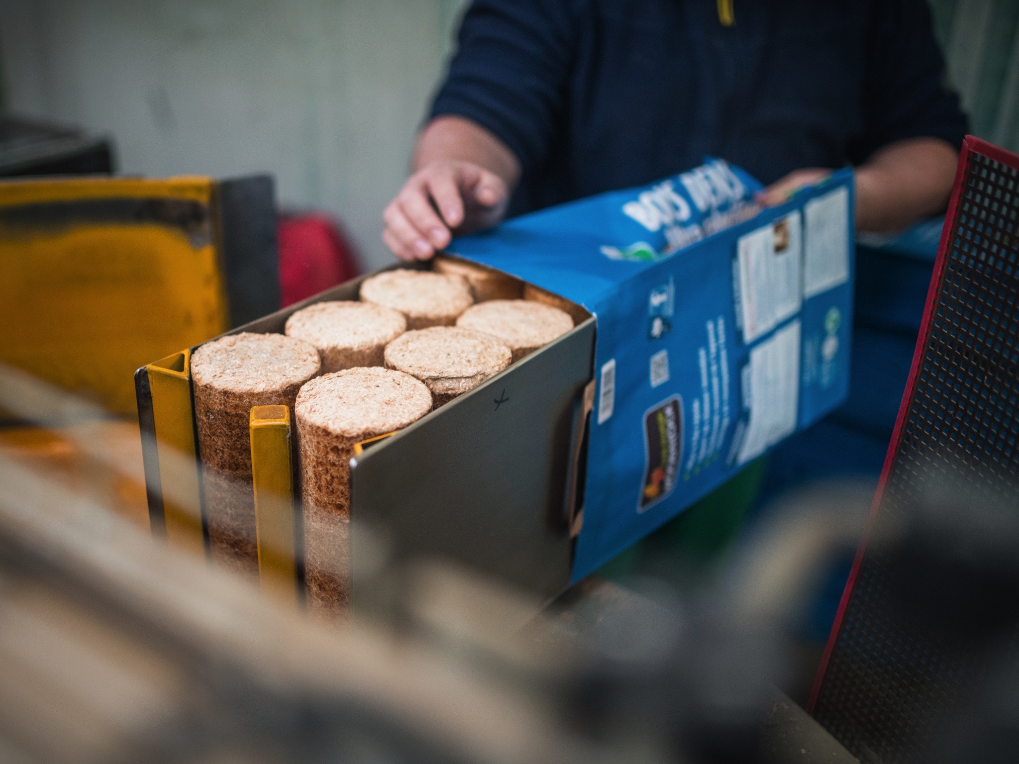 Buche de bois compresse - Achat de bois densifie sur Bois Energie Nord